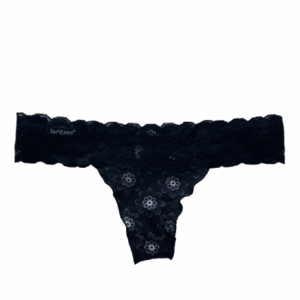 Barones Salsa tanga, fekete mintás