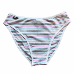 Barones Klasszikus „Kata” alsó, világoskék-rózsaszín csíkos