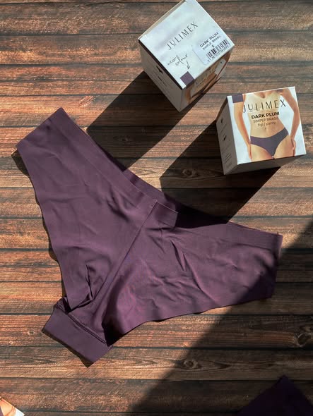 Julimex Dark plum Simple Brasil panty, sötét szilva - Image 2