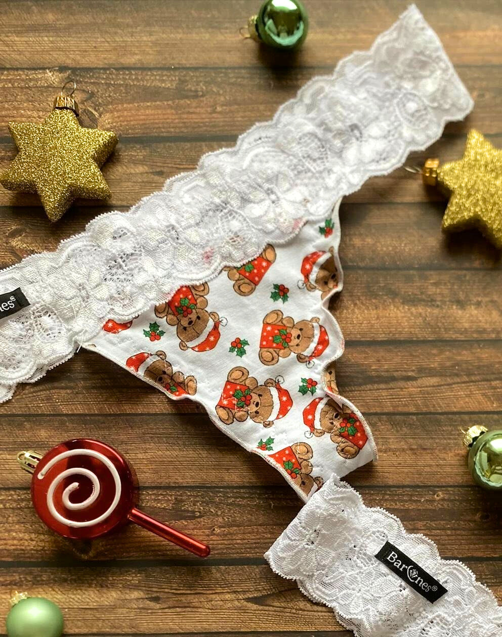 Barones Salsa tanga, fehér macis karácsonyi