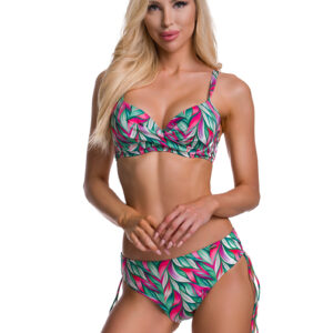 Paloma 201 D kosaras mintás merevítős bikini, normál alsóval