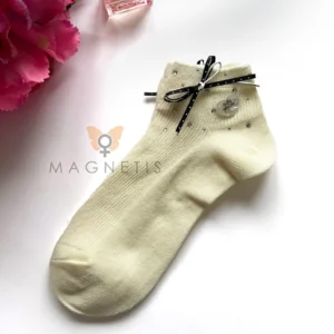 Magnetis köves masnis női zokni