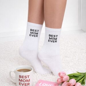 Milena „BEST MOM EVER” női zokni