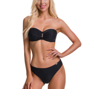 Paloma 911 C kosaras fekete bandeau bikini, normál alsóval