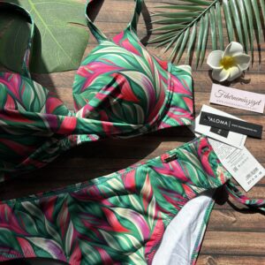 Paloma 201 D kosaras mintás merevítős bikini, normál alsóval