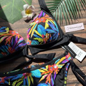 Paloma 402 Jungle tropical mintás bikini, normál alsóval