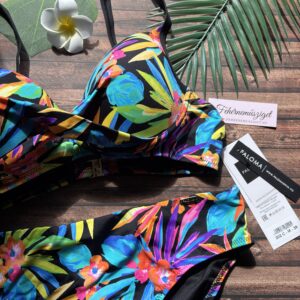 Paloma 202 C kosaras jungle tropical mintás bikini, normál alsóval