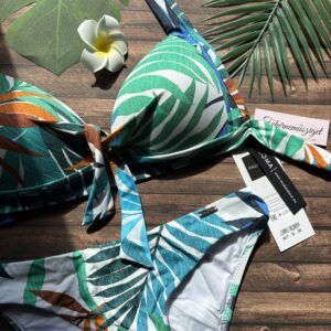 Paloma 407 jungle tropical mintás bikini, normál alsóval