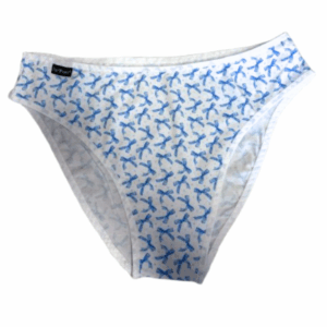 Barones Klasszikus „Kata” alsó, kék masnis