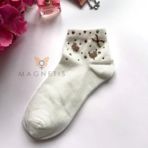 Magnetis köves női zokni