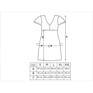 Donna Melisa khaki virágos hálóing