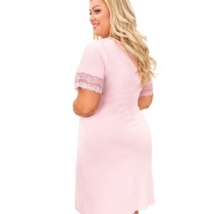 Donna Linda plus size hálóing, rózsaszín